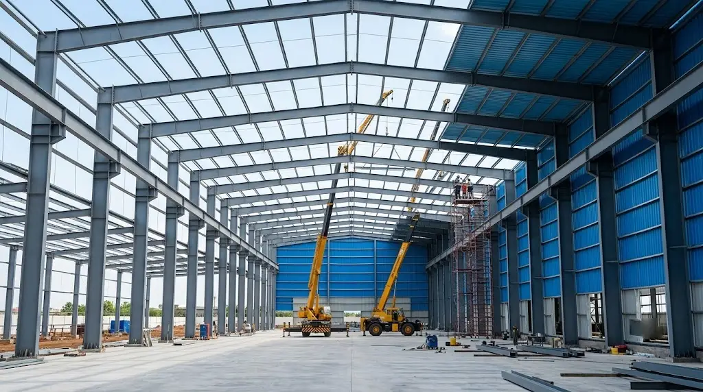 Kraficon Pre-Engineered Building Structure Fabrication