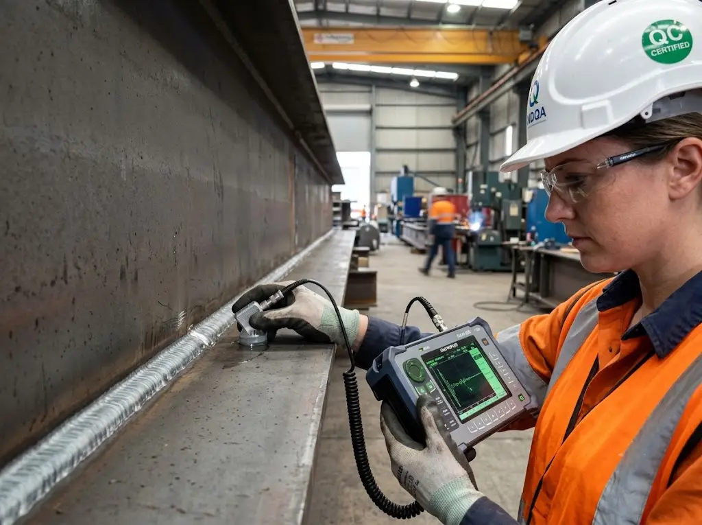 Heavy Crane Gantry Girder Assembly